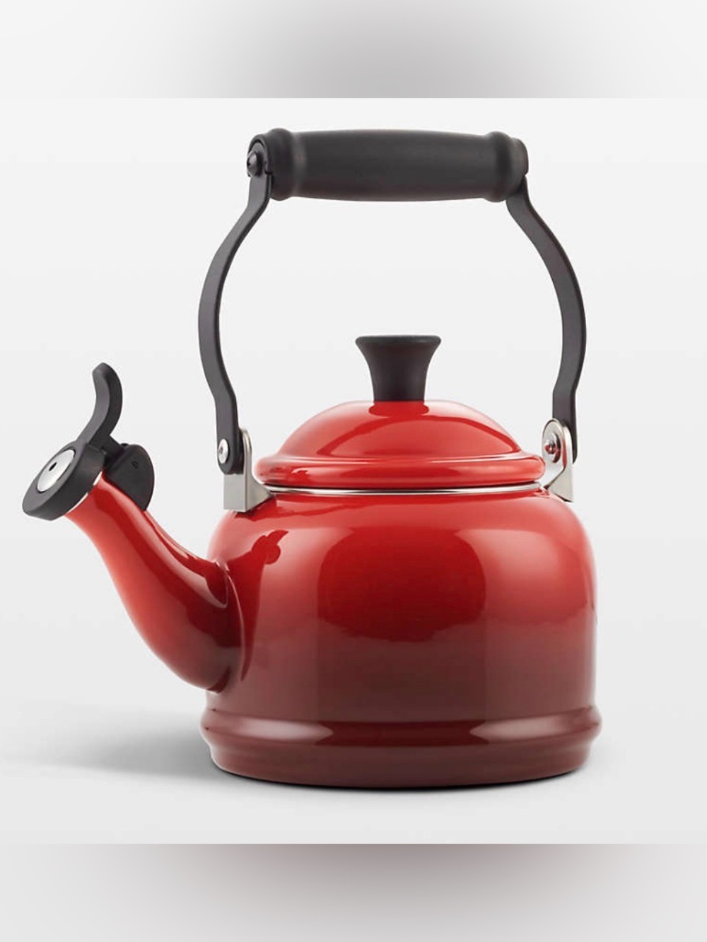 Le Creuset ® 1.25-Qt. Demi Cerise Tea Kettle